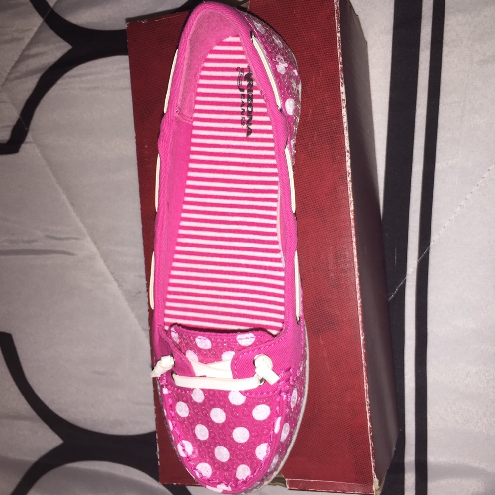 Kids Arizona boat shoe size 4M